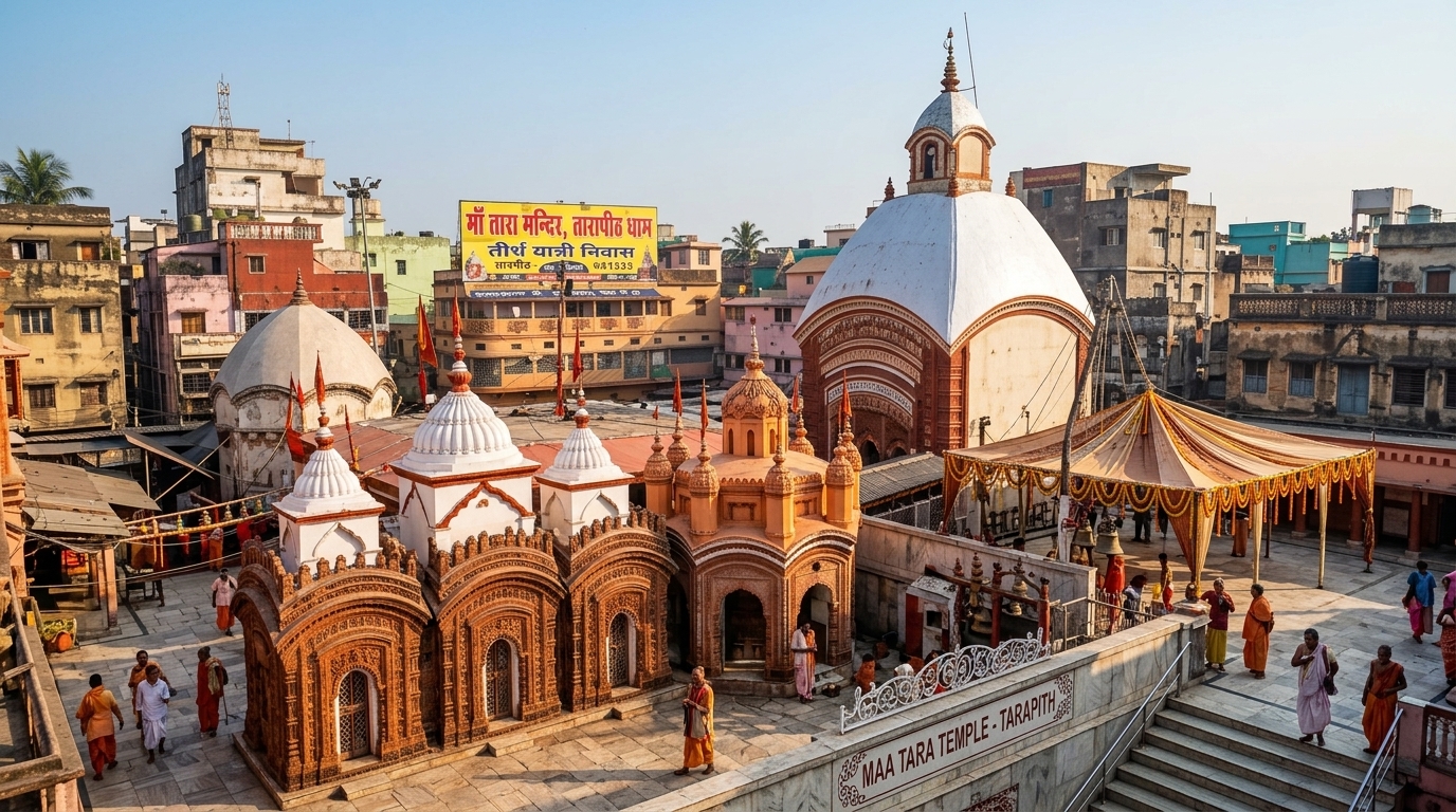 Tarapith & Shantiniketan Spiritual-Cultural Tour  4N/5D