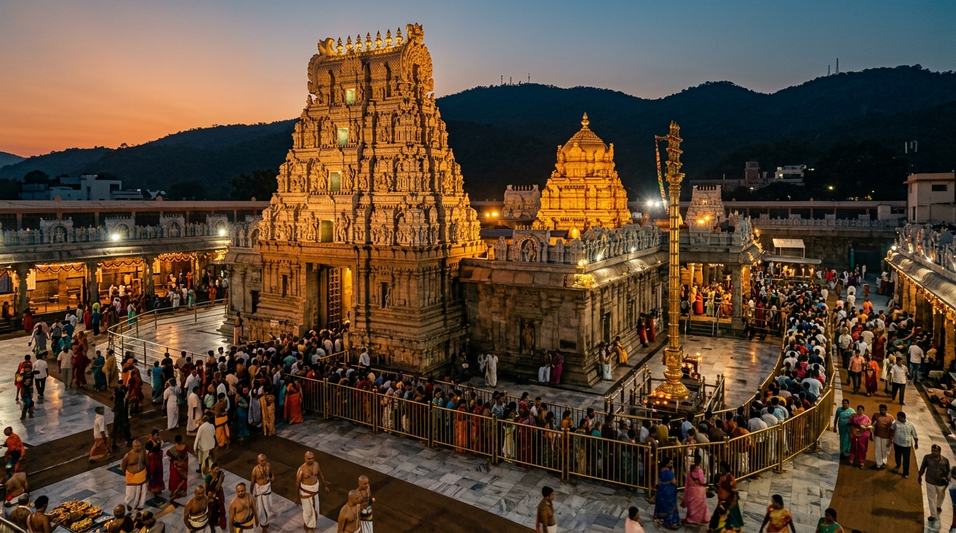 Tirupati to Kerala Bliss with Varkala & Kovalam 10N/11D